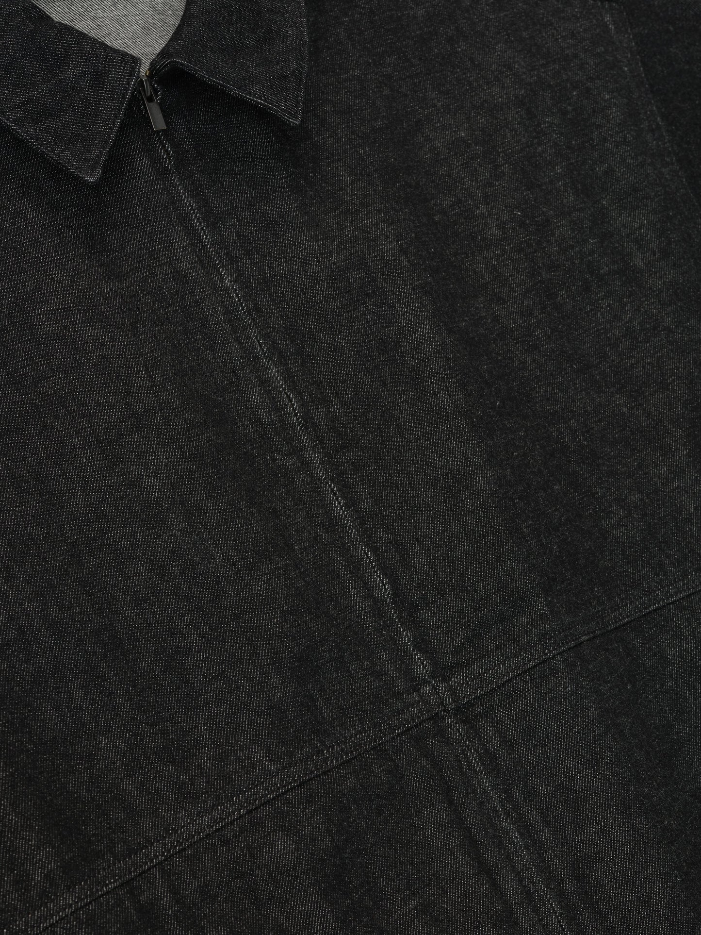 Fear of God Essentials Denim Full Zip Work Jacket