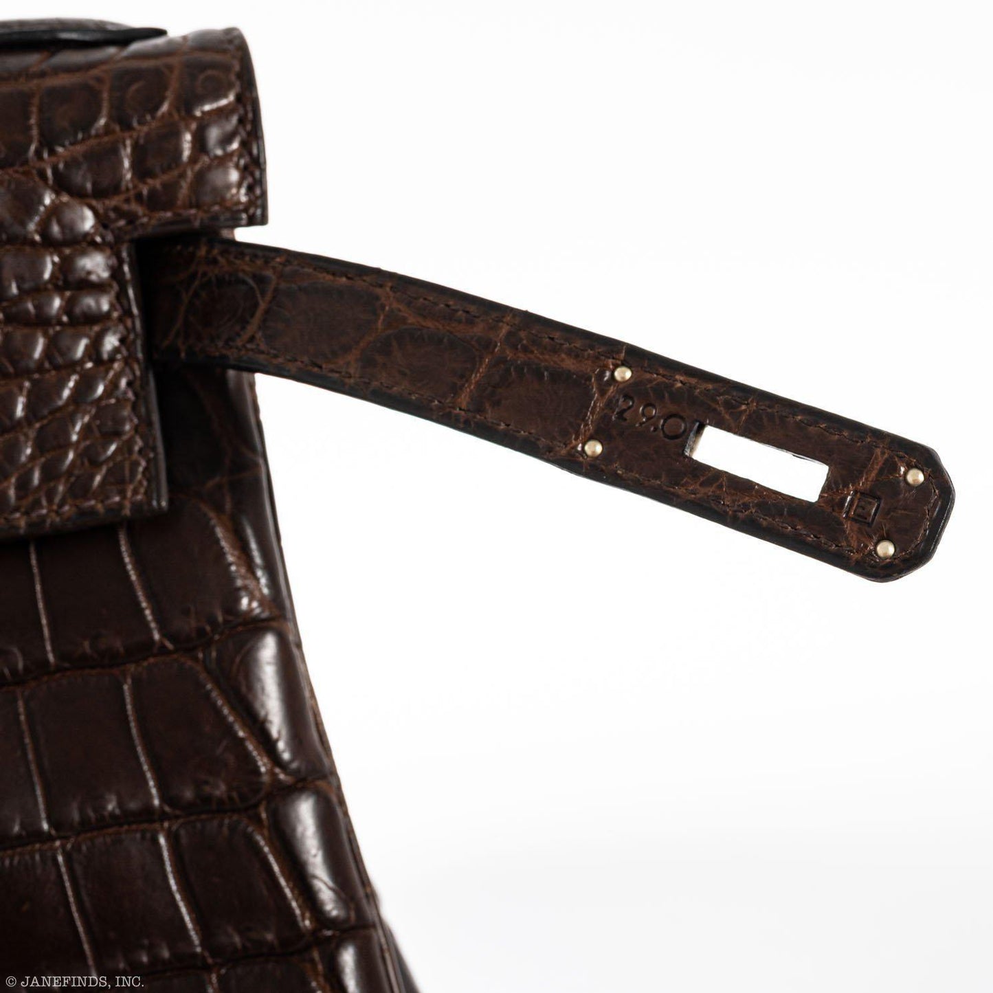 Hermes Kelly Ado 27 Matte Havane Nilo Crocodile