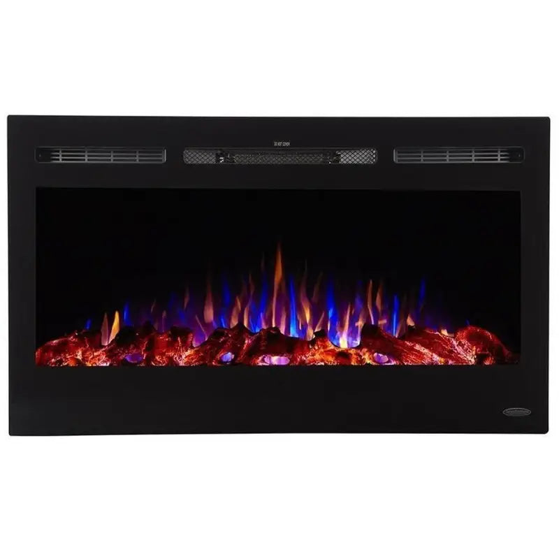 Touchstone Sideline 36-inch Electric Fireplaces.
