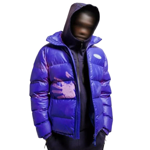 Trapstar Hyperdrive Puffer Jacket Heat Reactive Purple/Pink