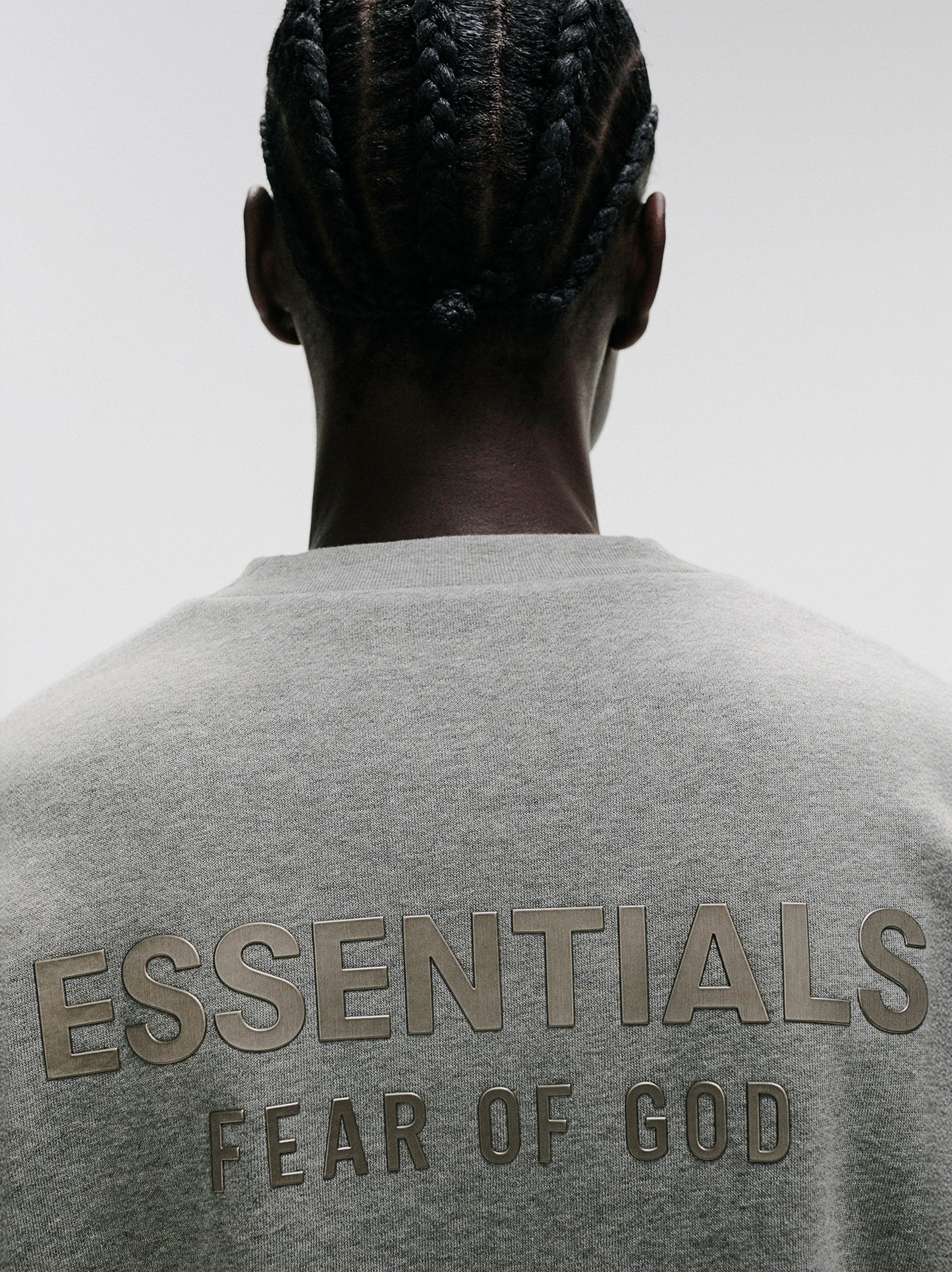 Fear of God Essentials Classic Long Sleeve Cotton Jersey Tee