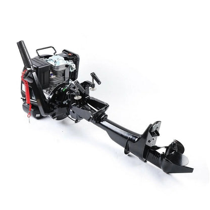 Hangkai Water Cooled 2 Stroke 6HP Outboard Motor Petrol Powered Engine