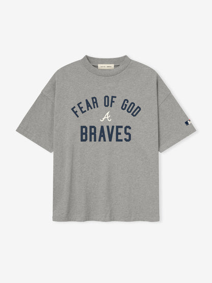 Fear of God Essentials Braves 90s Tee - Heavy Cotton T-Shirt