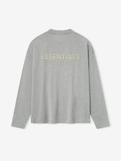 Fear of God Essentials Classic Long Sleeve Cotton Jersey Tee