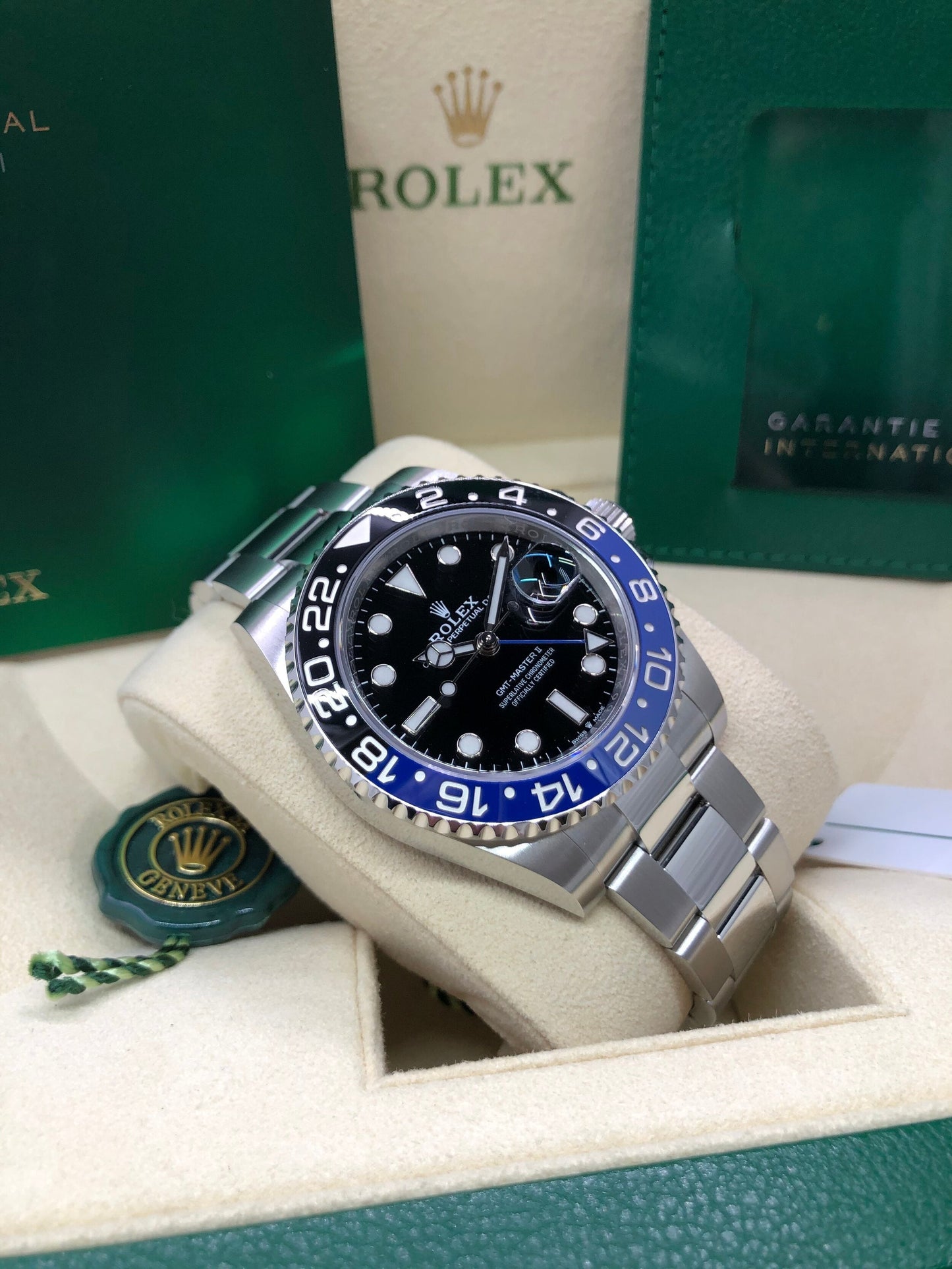 2023 Rolex GMT-Master II Batman 126710BLNR