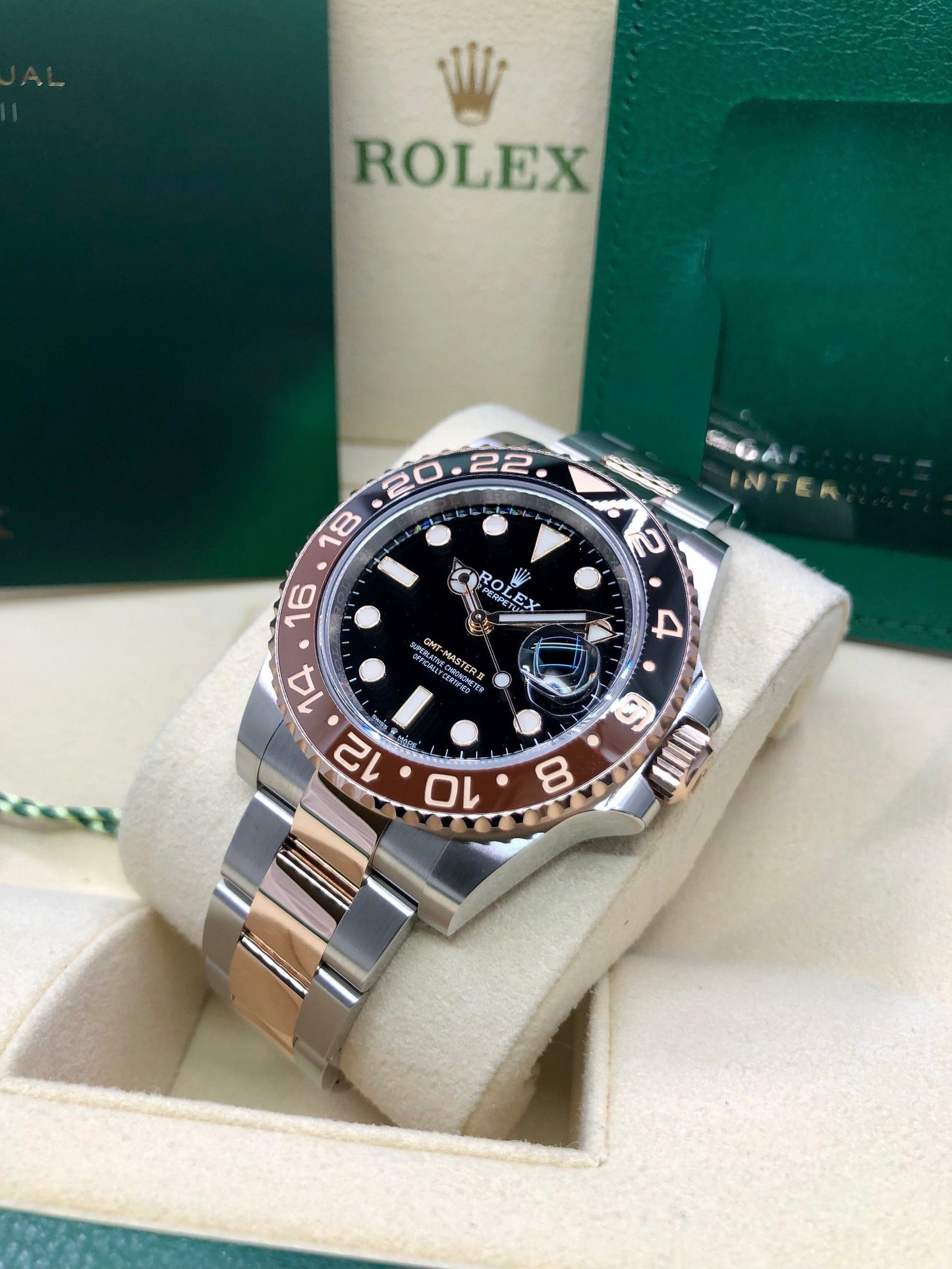 2022 Rolex GMT-Master II Rootbeer 126711CHNR