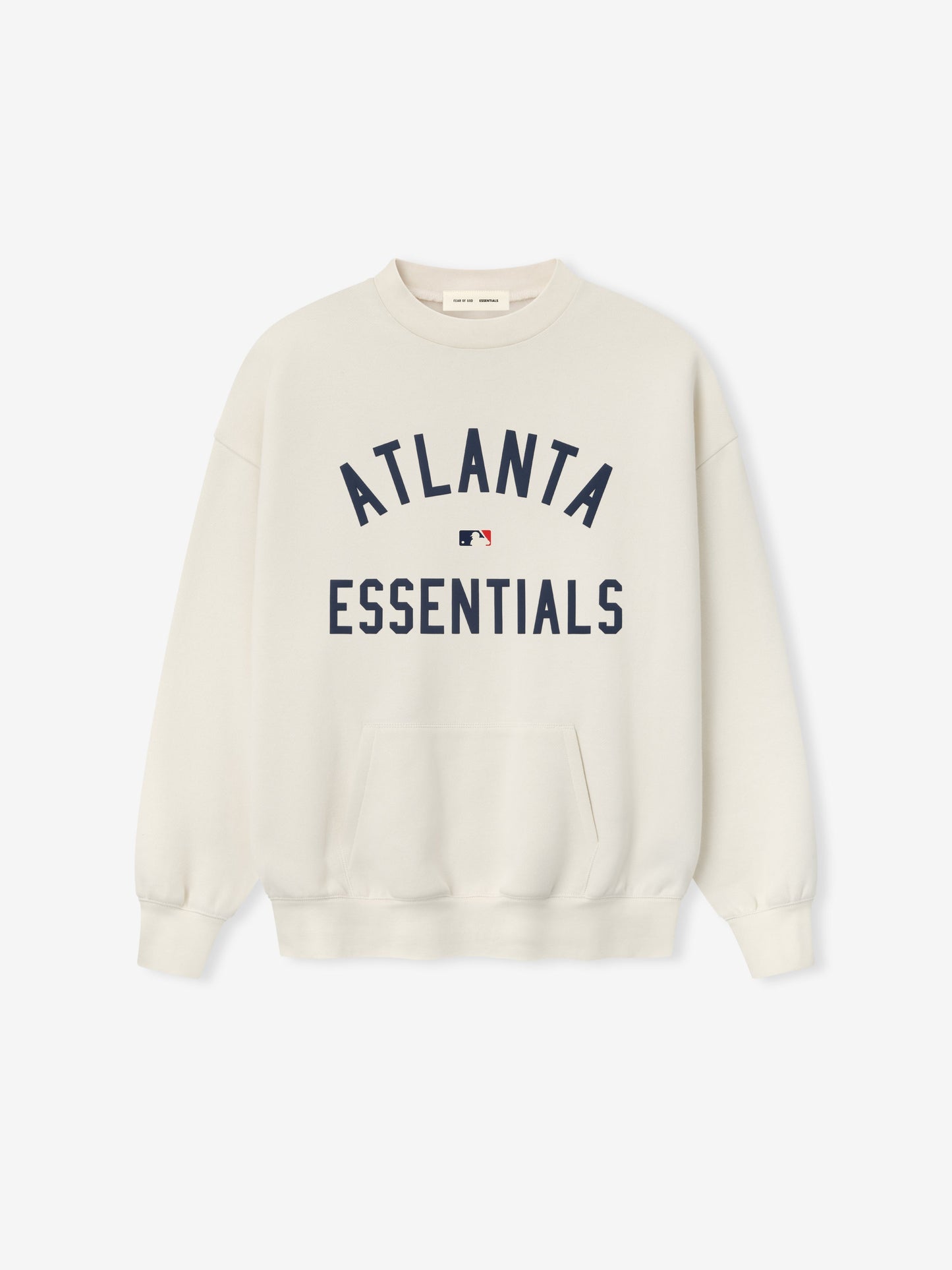 Fear of God Essentials Braves Sport Crewneck - MLB Fleece Pullover