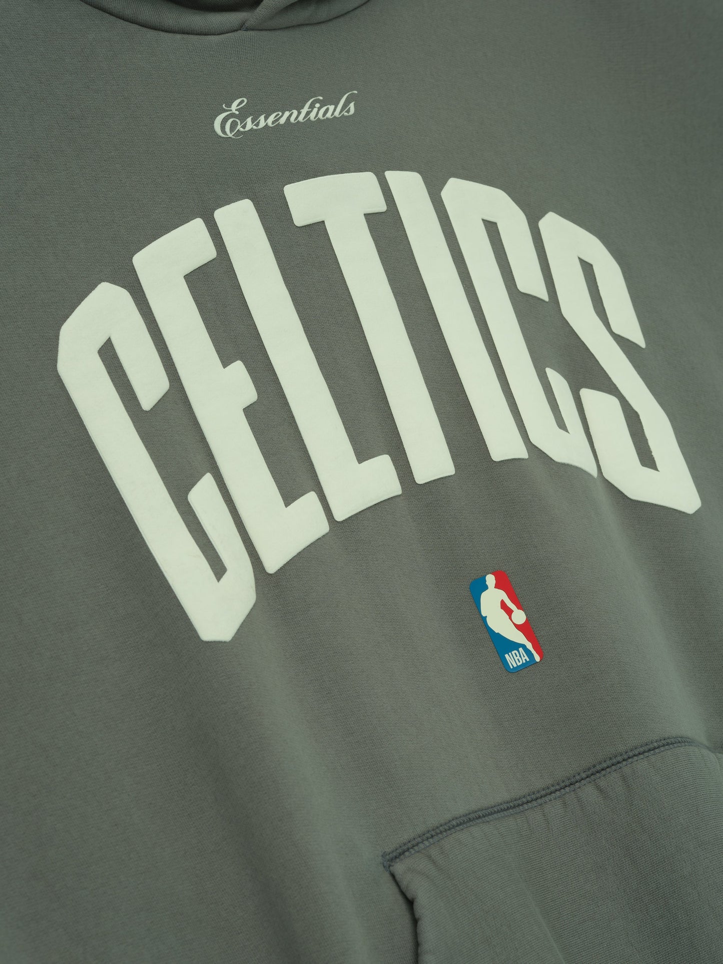 Fear of God Essentials x Boston Celtics 90s Fleece Hoodie