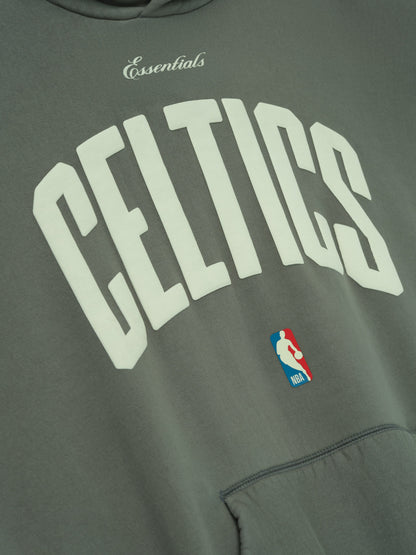 Fear of God Essentials x Boston Celtics 90s Fleece Hoodie