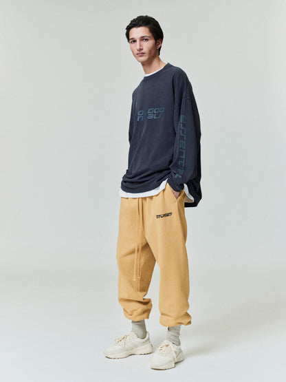 Fear of God Essentials 90s Oversized Long Sleeve Logo Tee