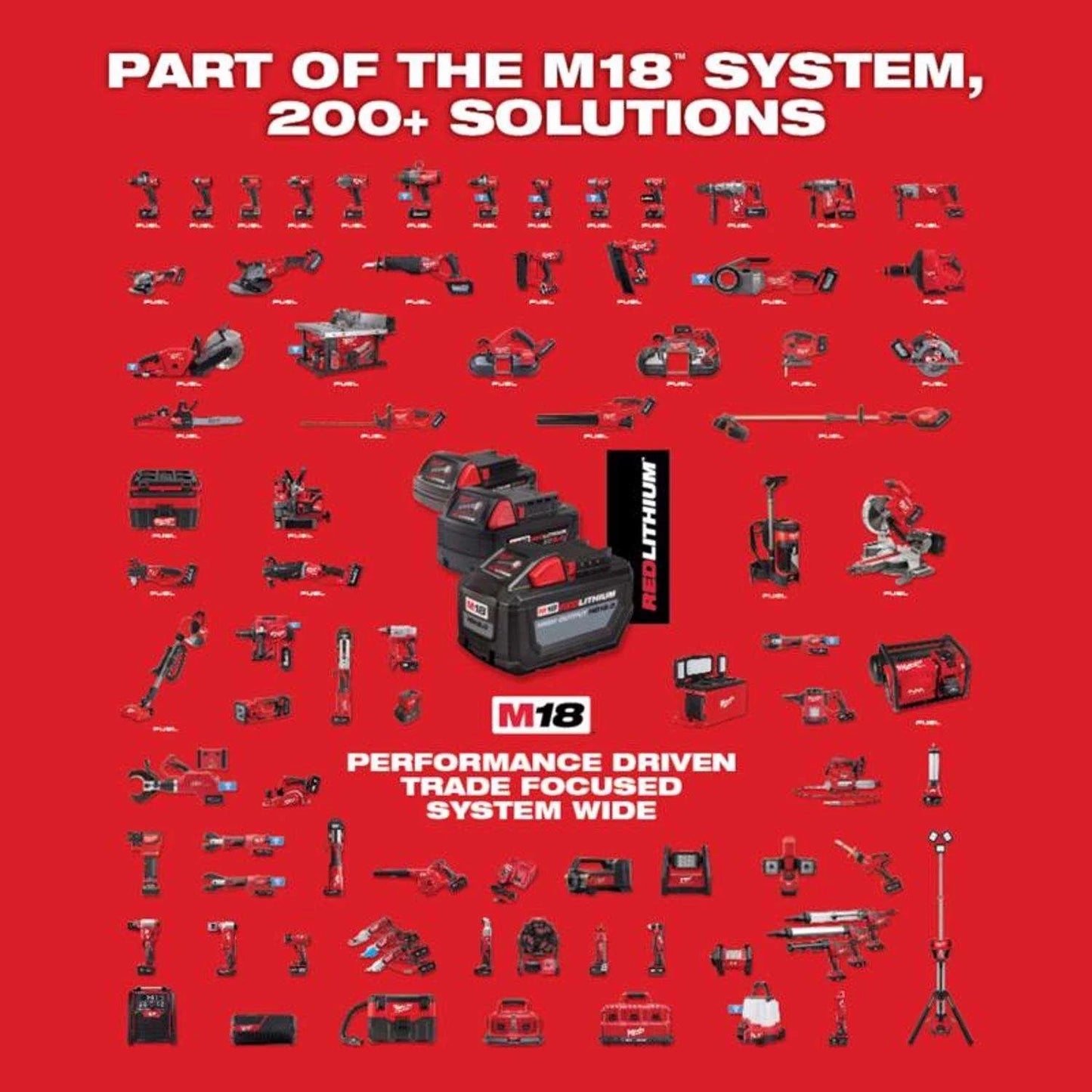 Milwaukee M18 FUEL Cordless Brushless 5 Tool Combo Kit