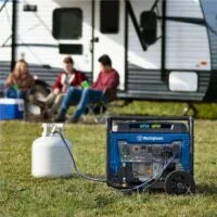 Westinghouse WGen5300DFcv – 5300 Watt Dual-Fuels Portable Generators w/ RV Outlet &amp; CO Sensor (49-State)