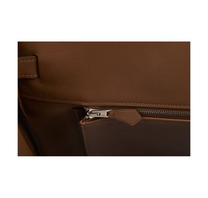 Hermes Shadow Birkin 35 Alezan Evercalf Leather