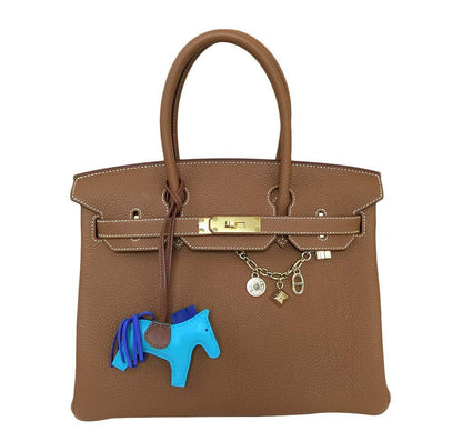 Hermes Birkin 30 Gold Togo Leather Gold Hardware