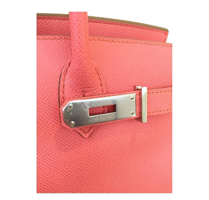 Hermes Birkin 30 Pink Flamingo Epsom Leather Palladium Hardware