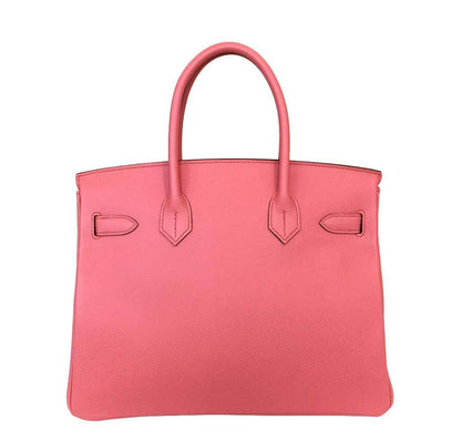 Hermes Birkin 30 Pink Flamingo Epsom Leather Palladium Hardware