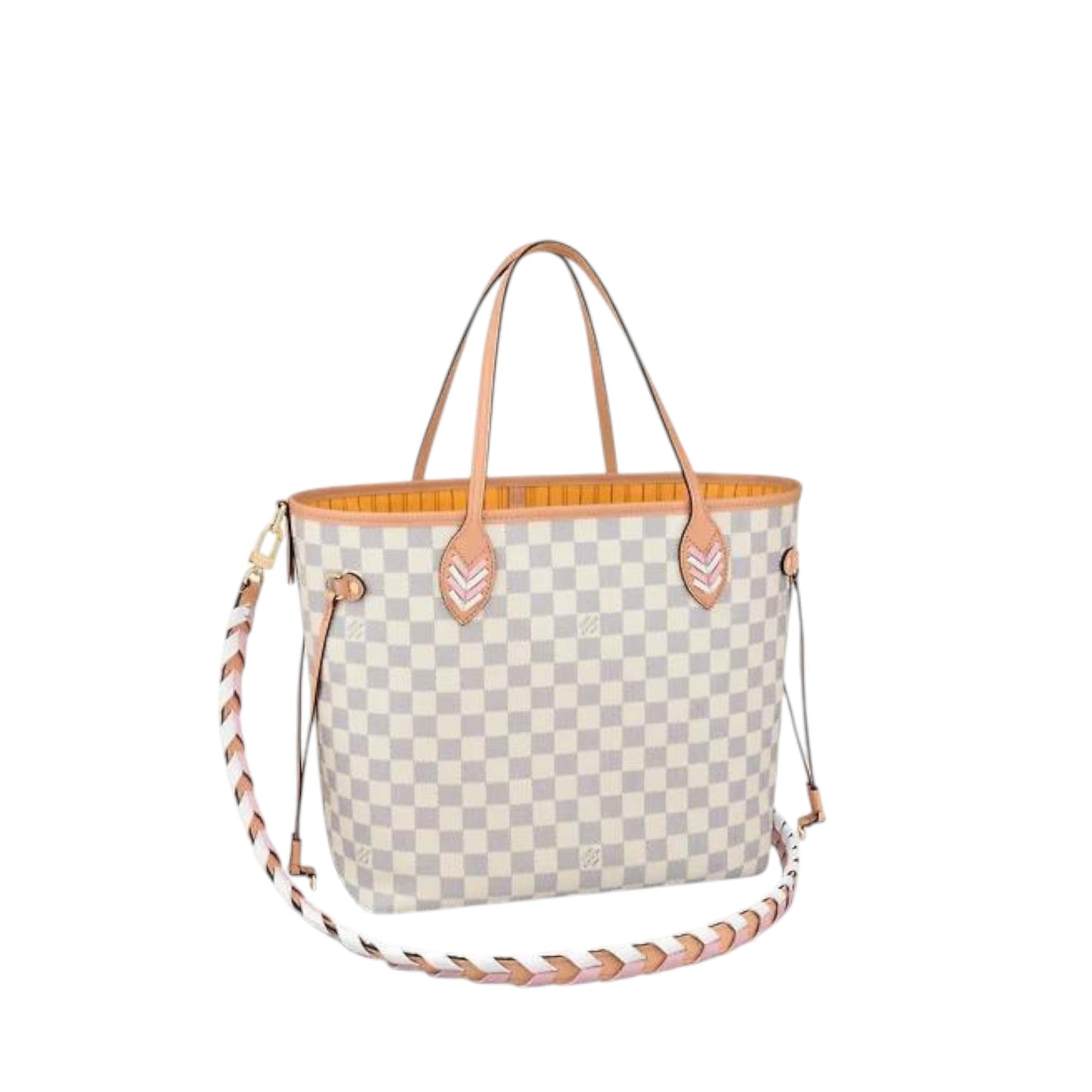 Louis Vuitton Neverfull MM Damier Azur Coated Canvas