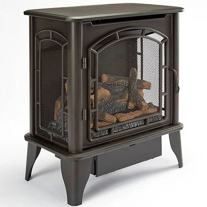 Bluegrass Living Panorama Vent Free Duals Fuel 3-Sided Gas Stove BTSD23RT.