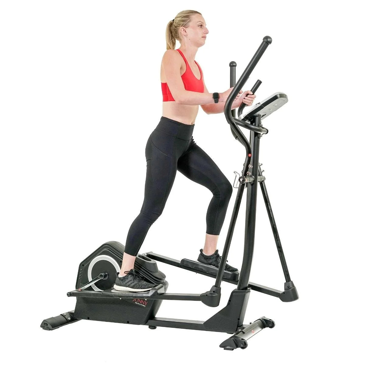 Sunny Health &amp; Fitness Programmable Cardio Elliptical Trainers.