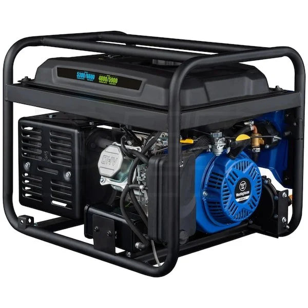 Westinghouse WGen5300DFc – 5300 Watt Electric Start Dual-Fuel Portable Generators w/ Wireless Remotes Start, RV Outlet &amp; CO Sensor (49-State)