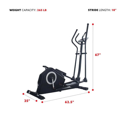 Sunny Health &amp; Fitness Programmable Cardio Elliptical Trainers.