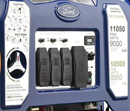 Ford 11,050 Watt Dual Fuel Portables Generators FG11050PBE