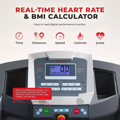 Sunny Health &amp; Fitness Smart Treadmill SF-T7515