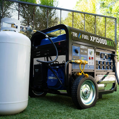 DuroMax 15,000-Watt Tri-Fuel Portables Generators XP15000HXT