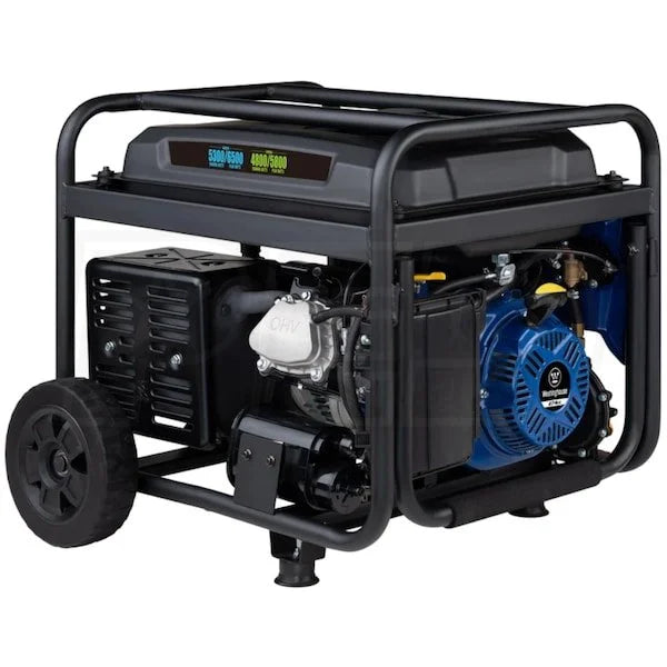 Westinghouse WGen5300DFcv – 5300 Watt Dual-Fuels Portable Generators w/ RV Outlet &amp; CO Sensor (49-State)