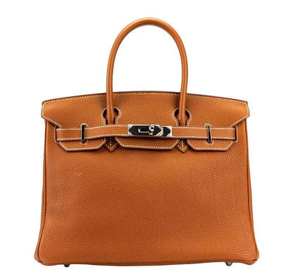 Hermes Birkin 30 Gold Togo Leather Palladium Hardware