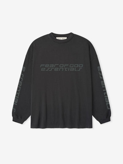 Fear of God Essentials 90s Oversized Long Sleeve Logo Tee