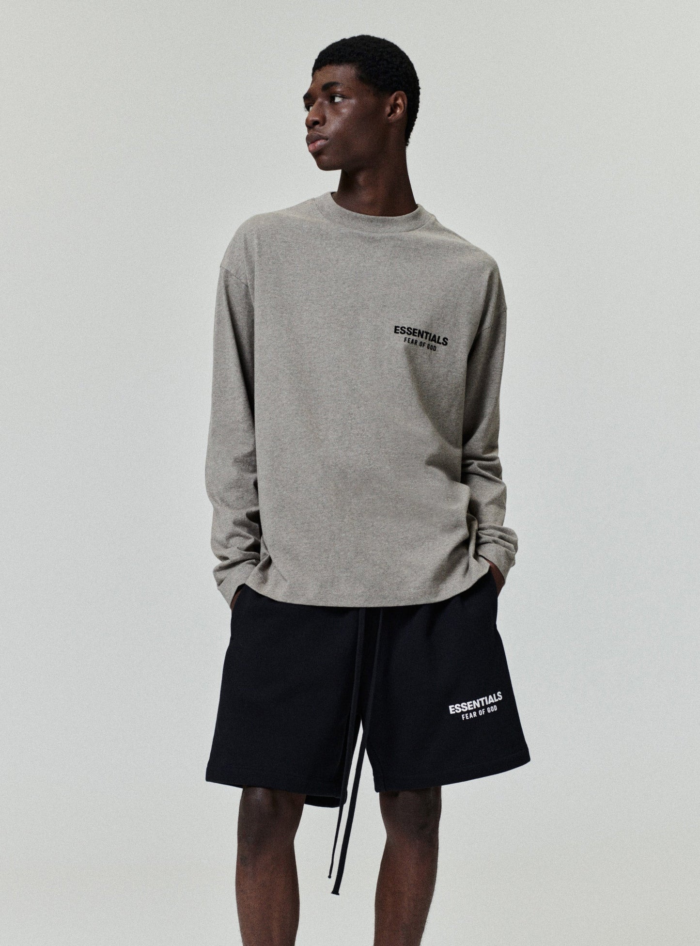 Fear of God Essentials Classic Long Sleeve Crewneck Tee