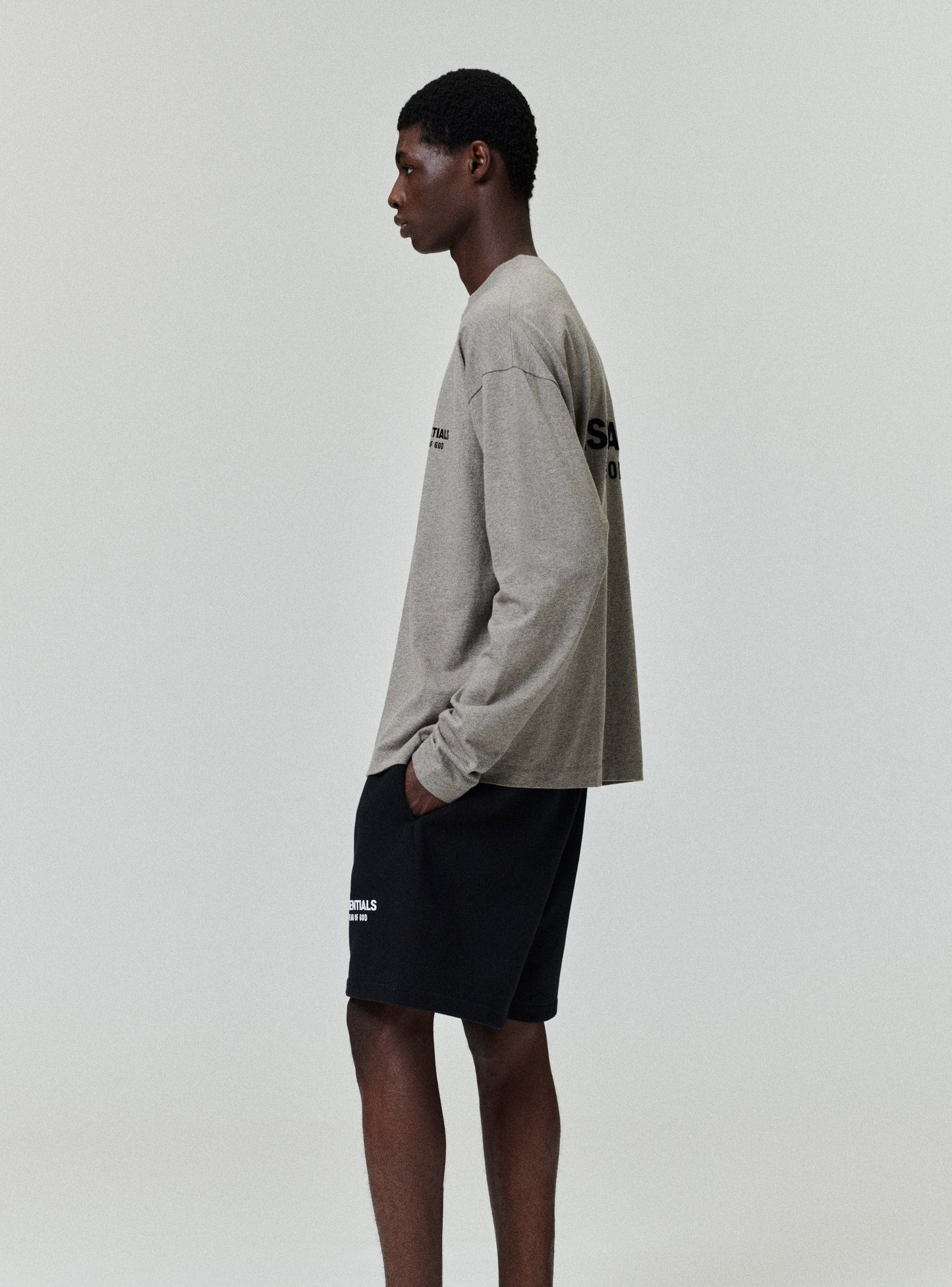 Fear of God Essentials Classic Long Sleeve Crewneck Tee