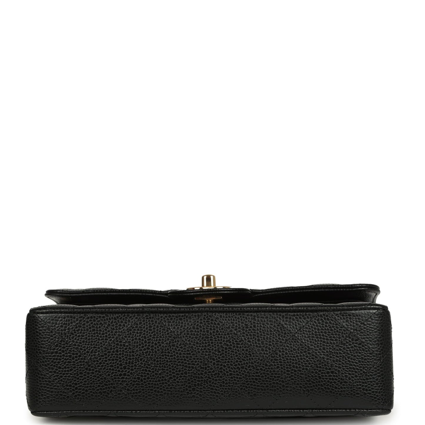 Chanel Small Classic Double Flap Bag Black Caviar Gold Hardware