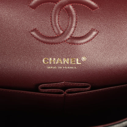 Chanel Small Classic Double Flap Bag Black Caviar Gold Hardware