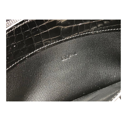Hermès Constance Long Wallet Alligator Noir Clutch