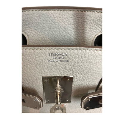 Hermes Birkin 30 Gris Perle Togo Leather Palladium Hardware