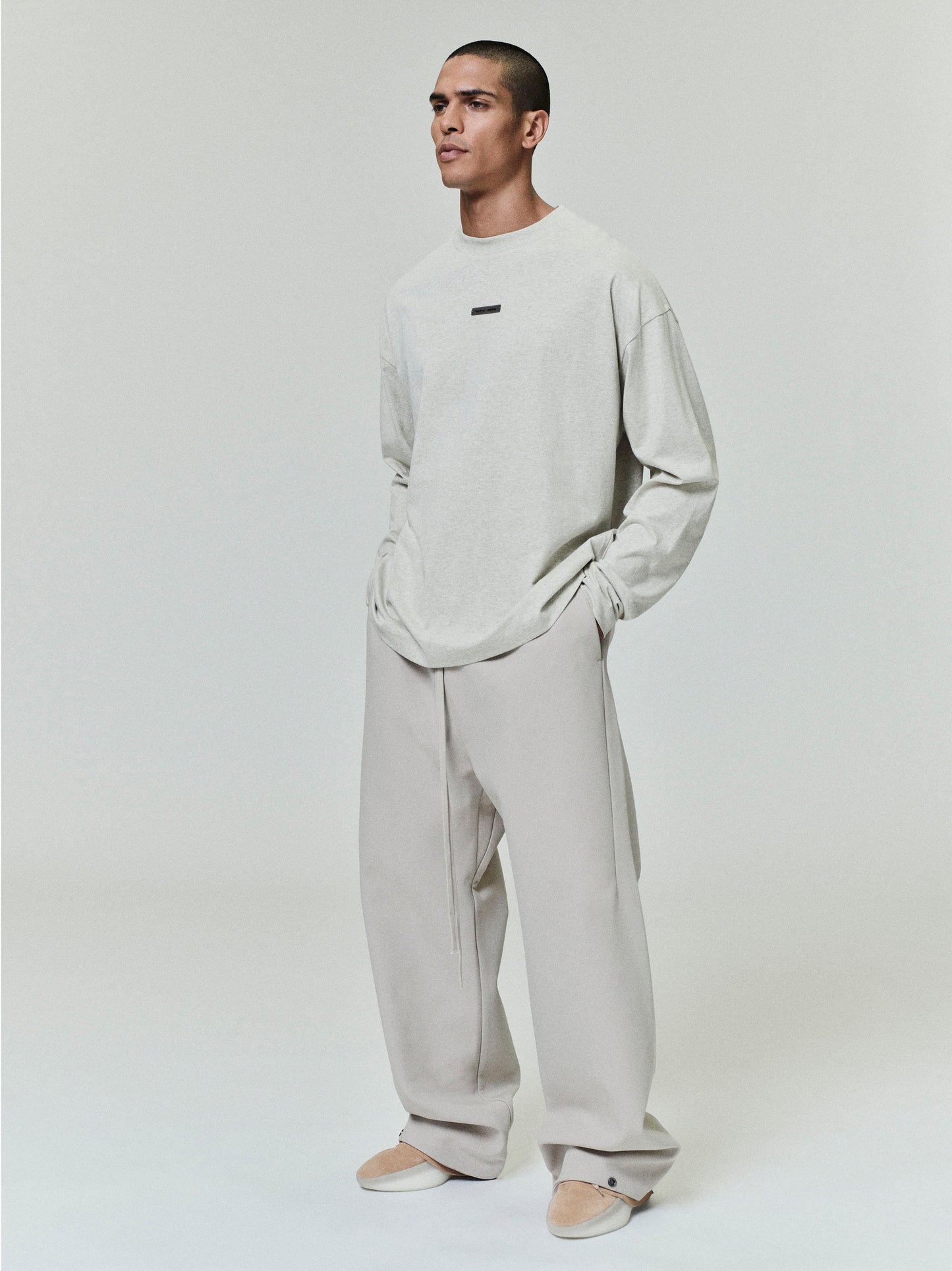 Fear of God Essentials Classic Long Sleeve Cotton Tee
