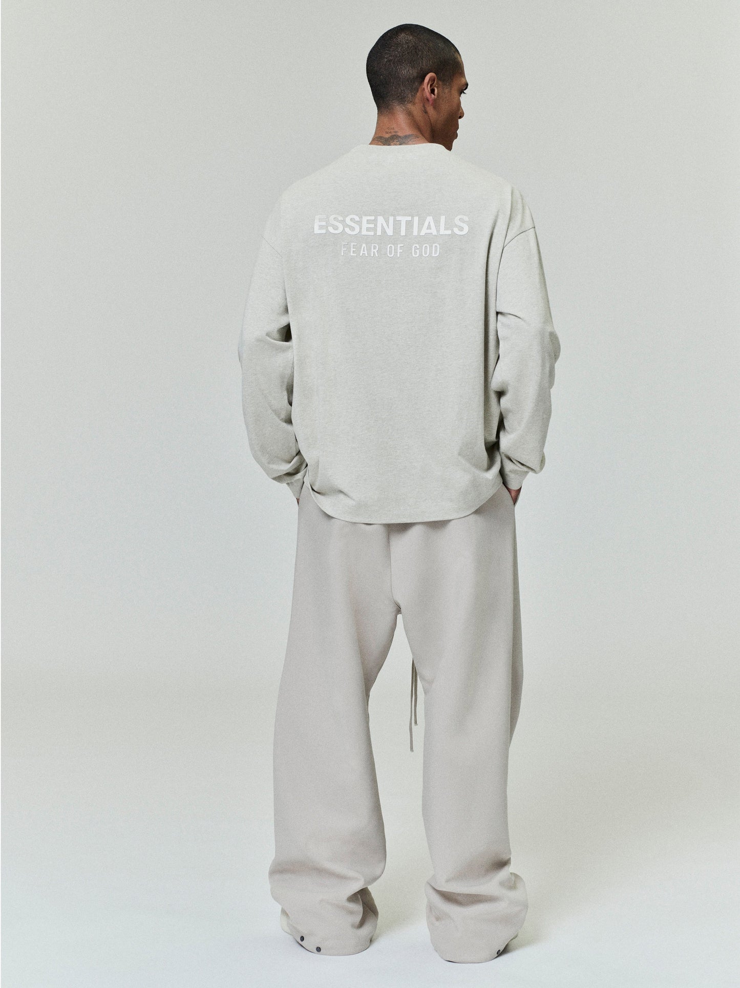 Fear of God Essentials Classic Long Sleeve Cotton Tee