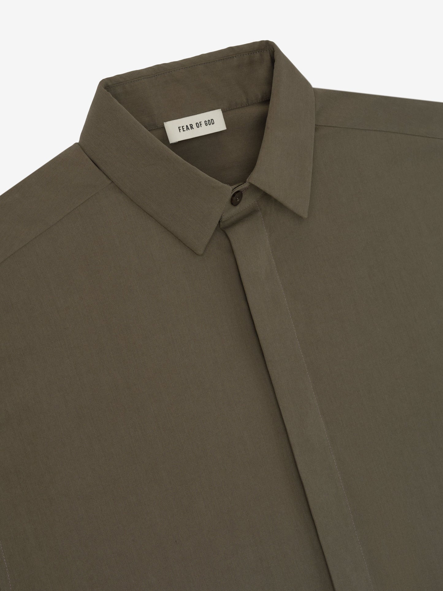 Fear of God Classic Short Sleeve Shirt - Virgin Wool & Cotton