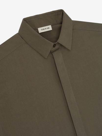 Fear of God Classic Short Sleeve Shirt - Virgin Wool & Cotton
