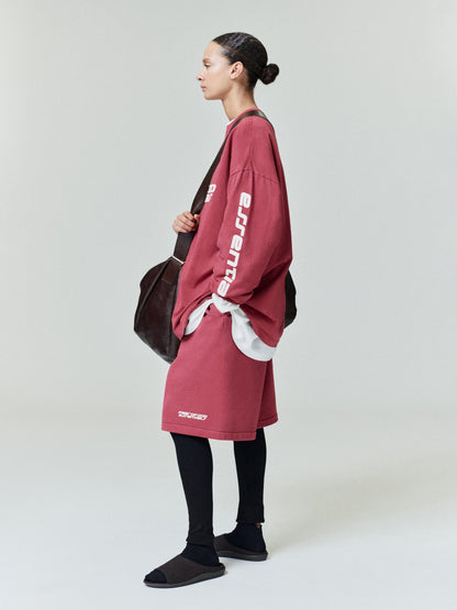 Fear of God Essentials 90s Oversized Long Sleeve Logo Tee