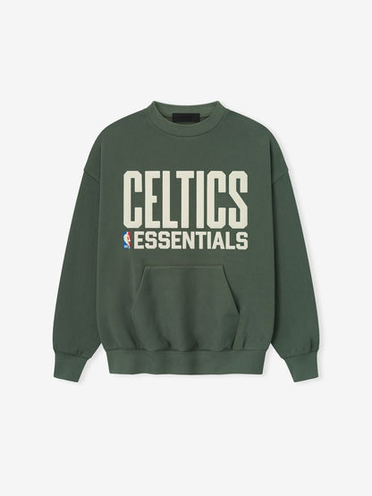 Fear of God Essentials x Boston Celtics Sport Crewneck