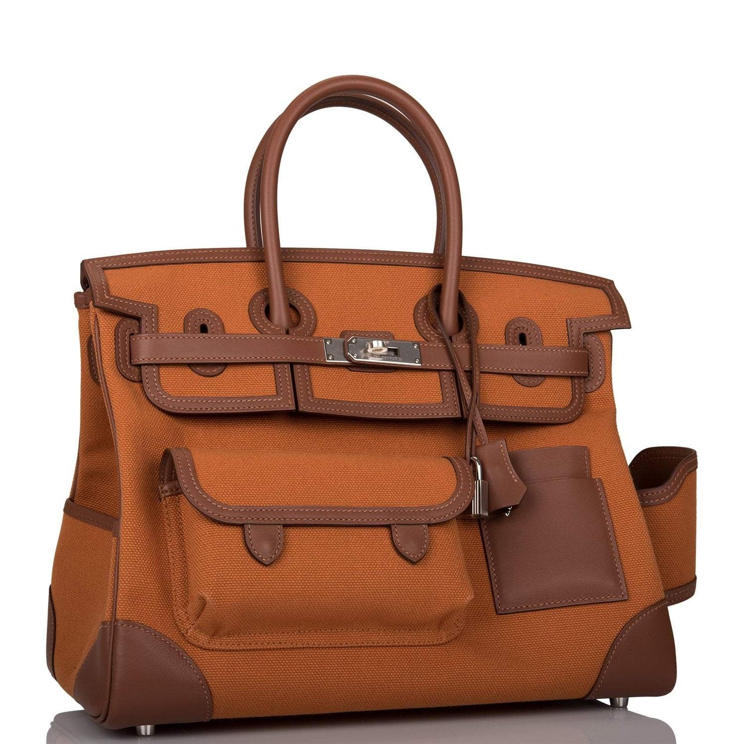 Hermes Cargo Birkin 35 Marron Inde Swift