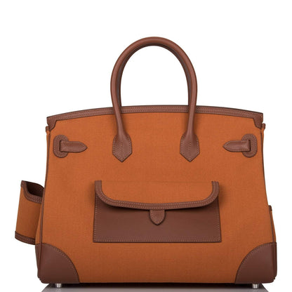 Hermes Cargo Birkin 35 Marron Inde Swift
