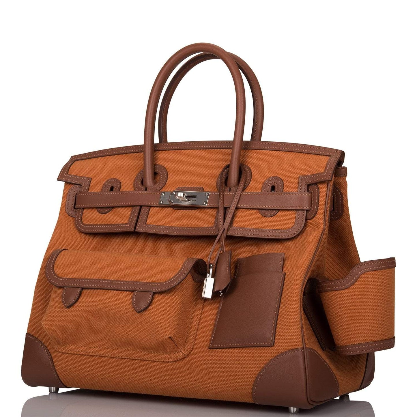 Hermes Cargo Birkin 35 Marron Inde Swift