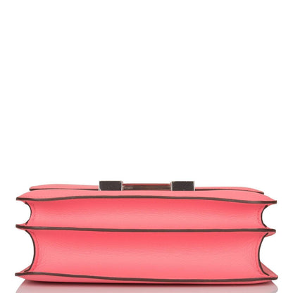 Hermes Constance 24 Rose D'Ete Verso Evercolor