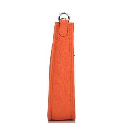 Hermes Feu Clemence Evelyne TPM Bag Palladium Hardware