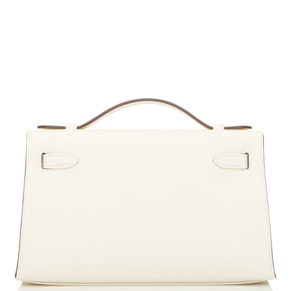 Hermes Nata Swift Mini Kelly Pochette Gold Hardware