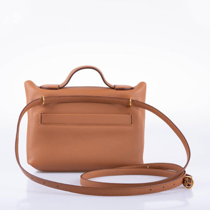 Hermes 24/24 21 Gold Evercolor Swift Leather Gold Hardware 2021 Z